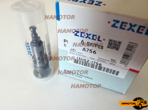 Плунжер   131153-7720 131152-1756 A756 FE6, 131152-1756/16760-Z9112  ZEXEL 